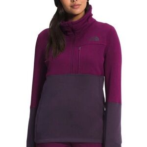 THE NORTH FACE TAGEN 1/4 ZIP FLEECE WOMEN'S size Large